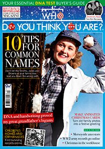 Who Do You Think You Are? Magazine Christmas 2025