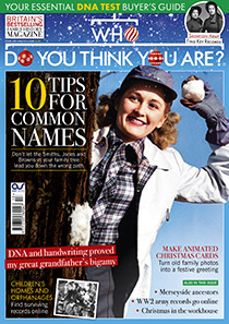 Who Do You Think You Are? Magazine Christmas 2025