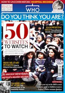 Who Do You Think You Are? Magazine January 2026