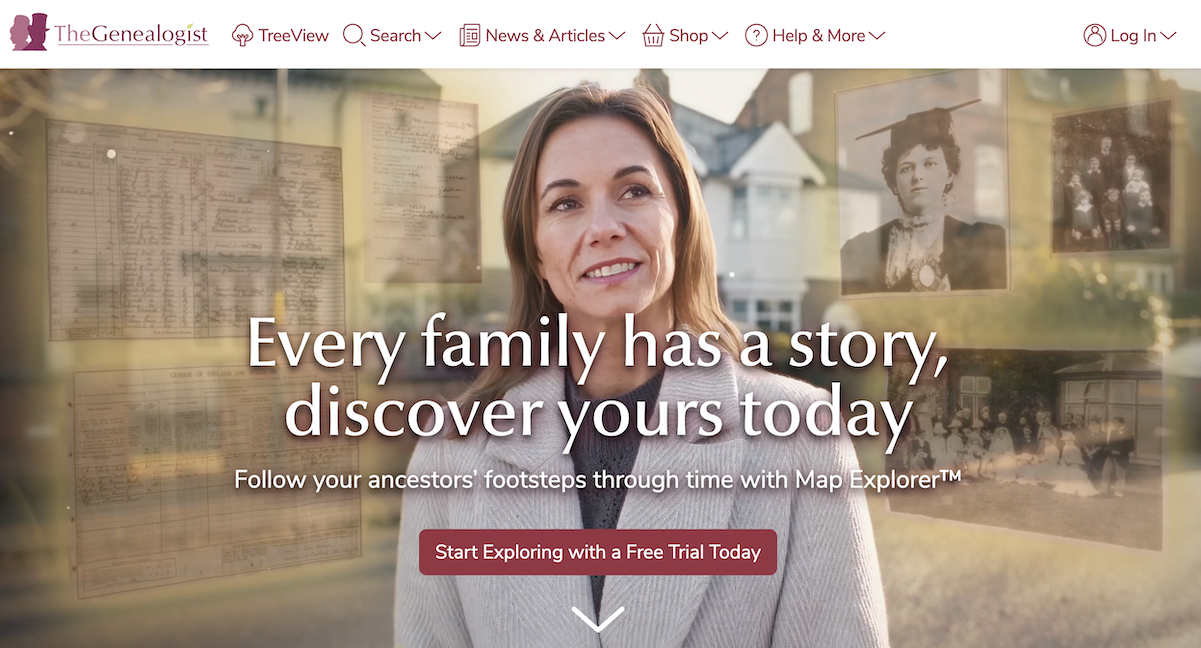 TheGenealogist house history