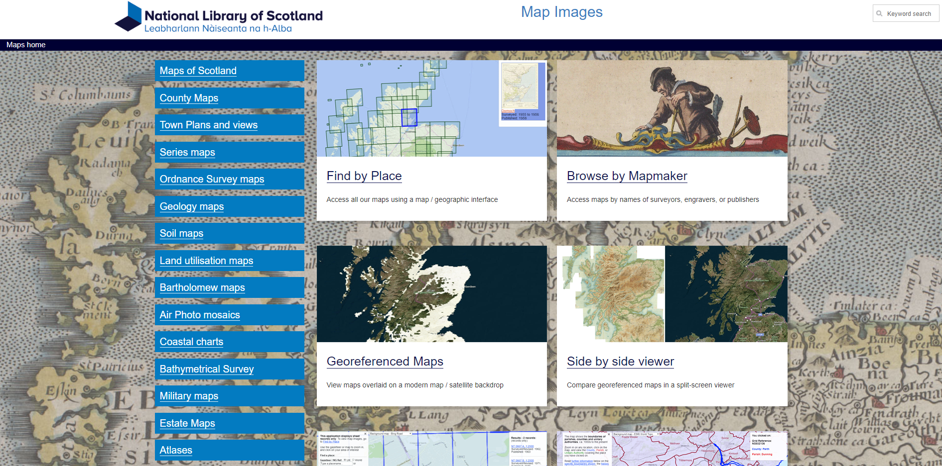 Old maps