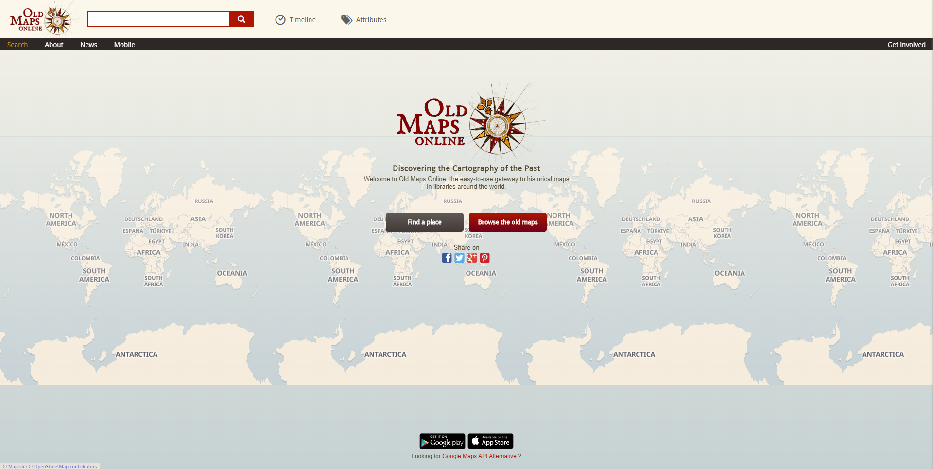 Old Maps Online