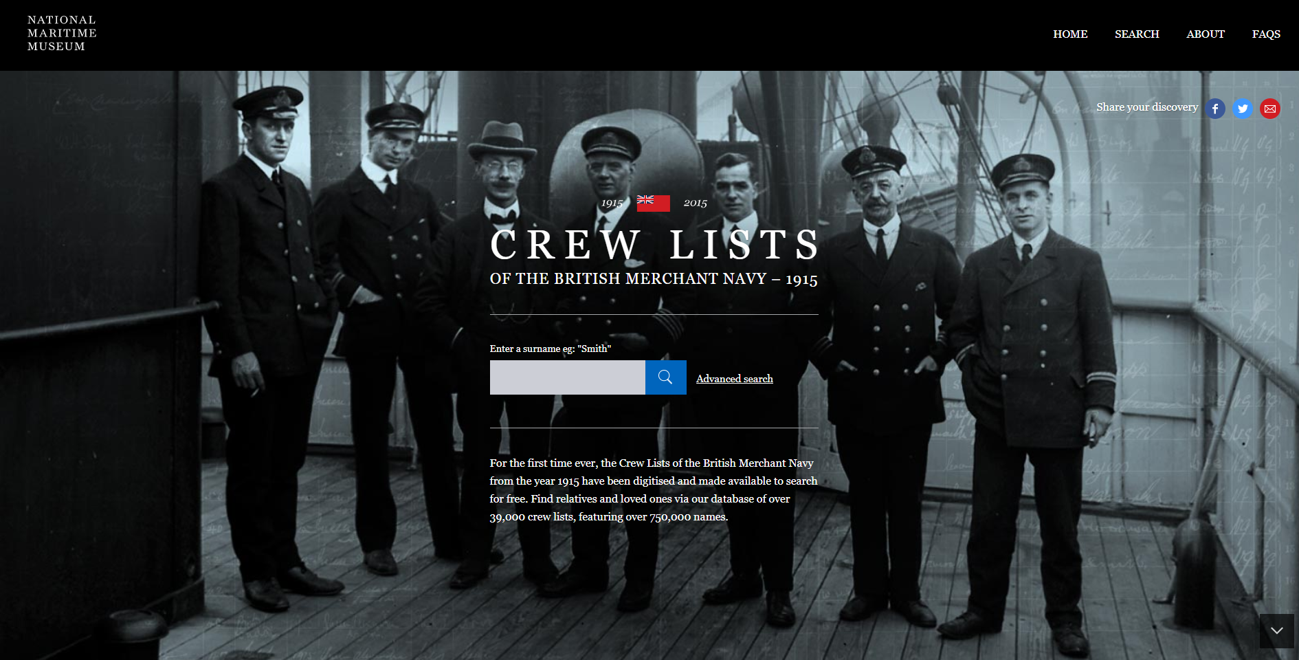 Merchant Navy records