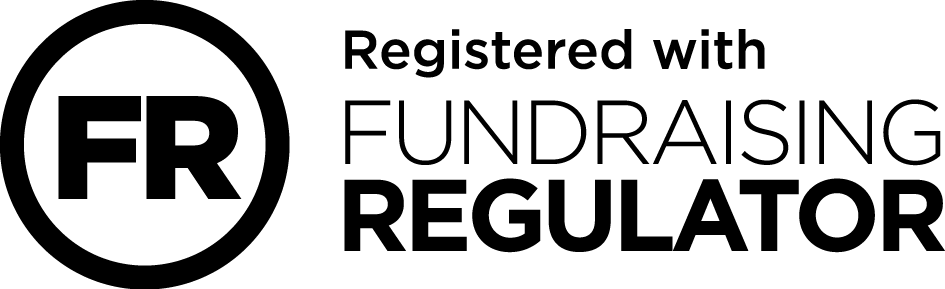 Registered with Fundraising Regulator logo