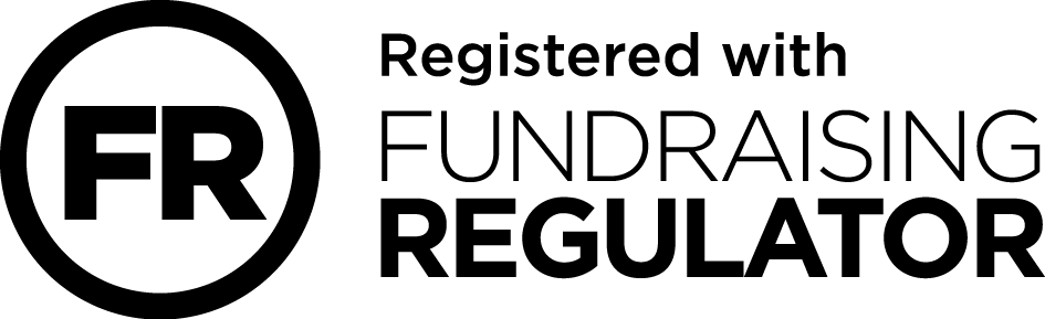 Registered with Fundraising Regulator logo